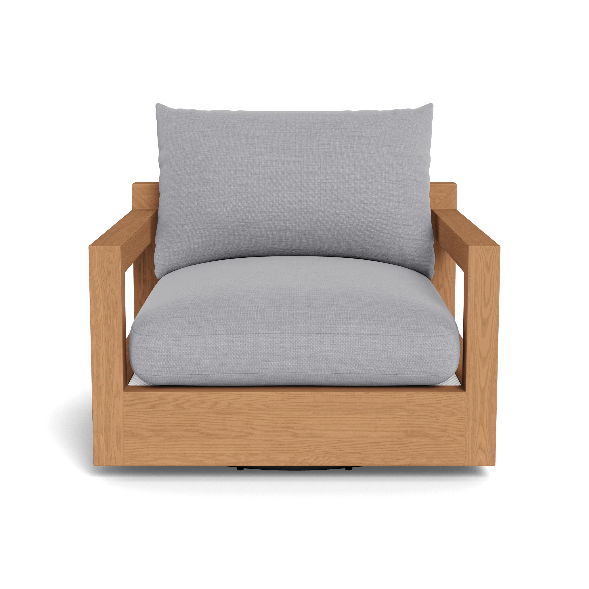 Pacific Teak Swivel Lounge Chair - Image 10