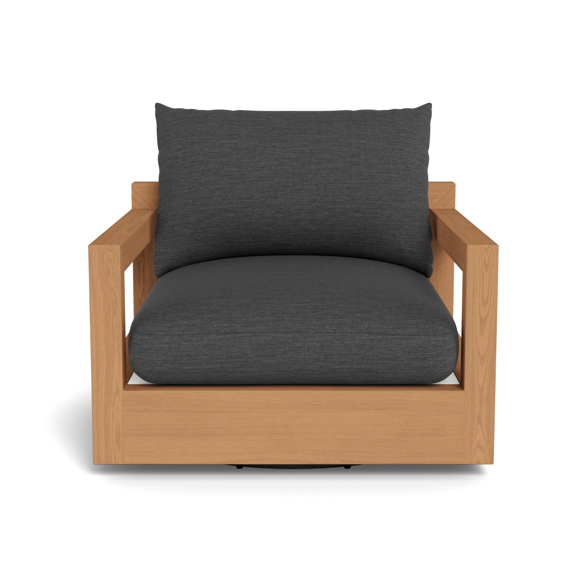 Pacific Teak Swivel Lounge Chair - Image 12