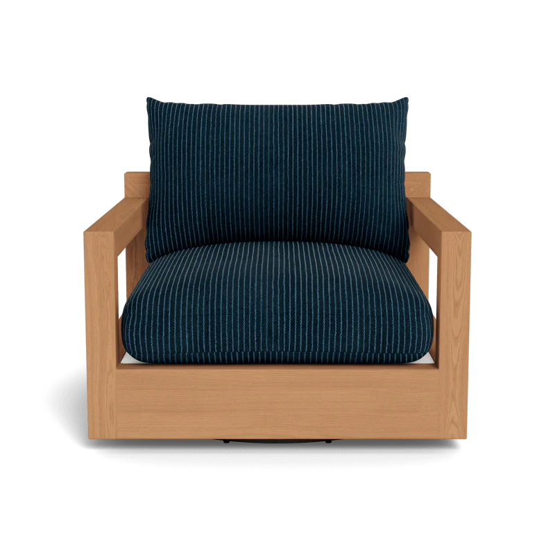 Pacific Teak Swivel Lounge Chair - Image 72
