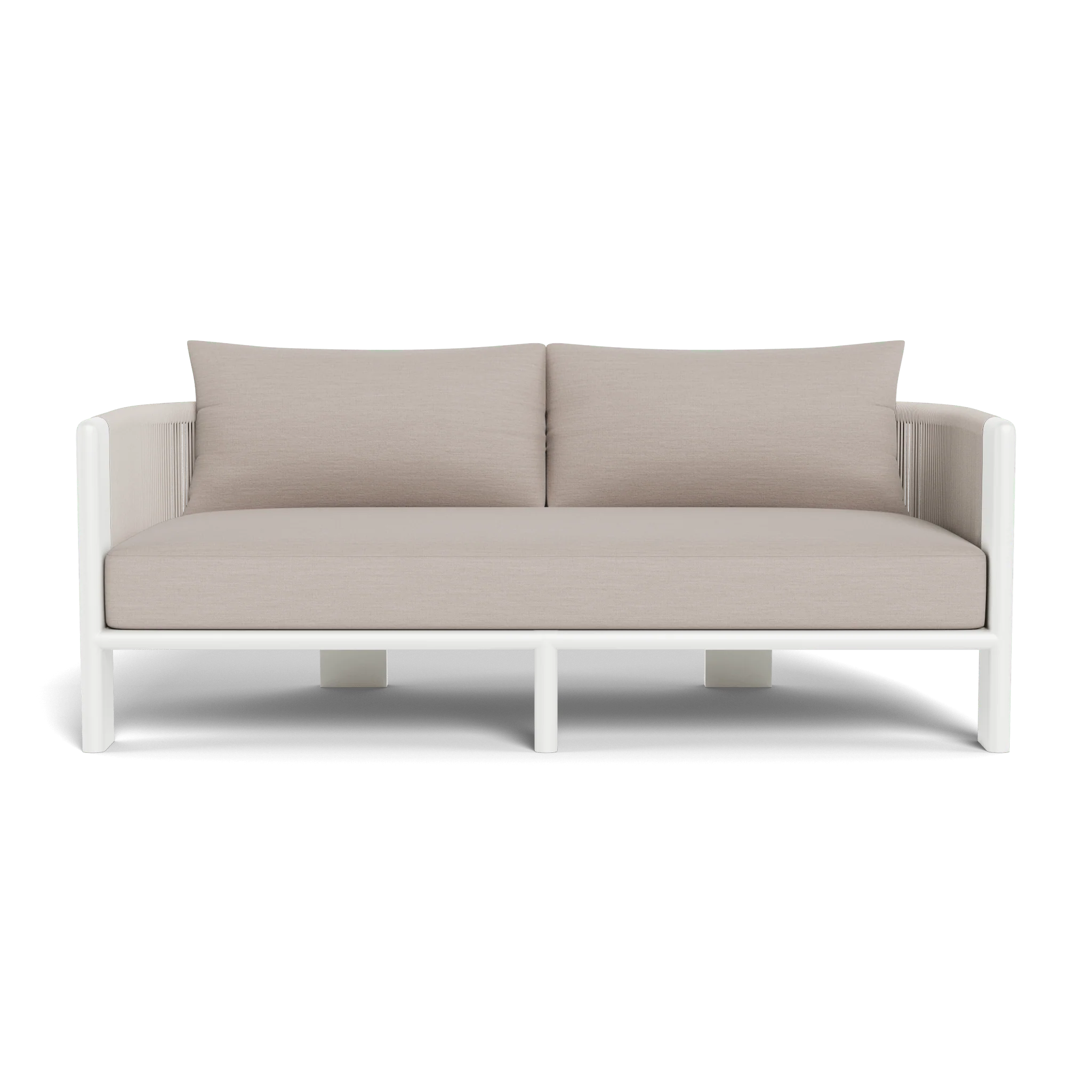 Palm Beach Aluminum 2 Seat Sofa - Image 35