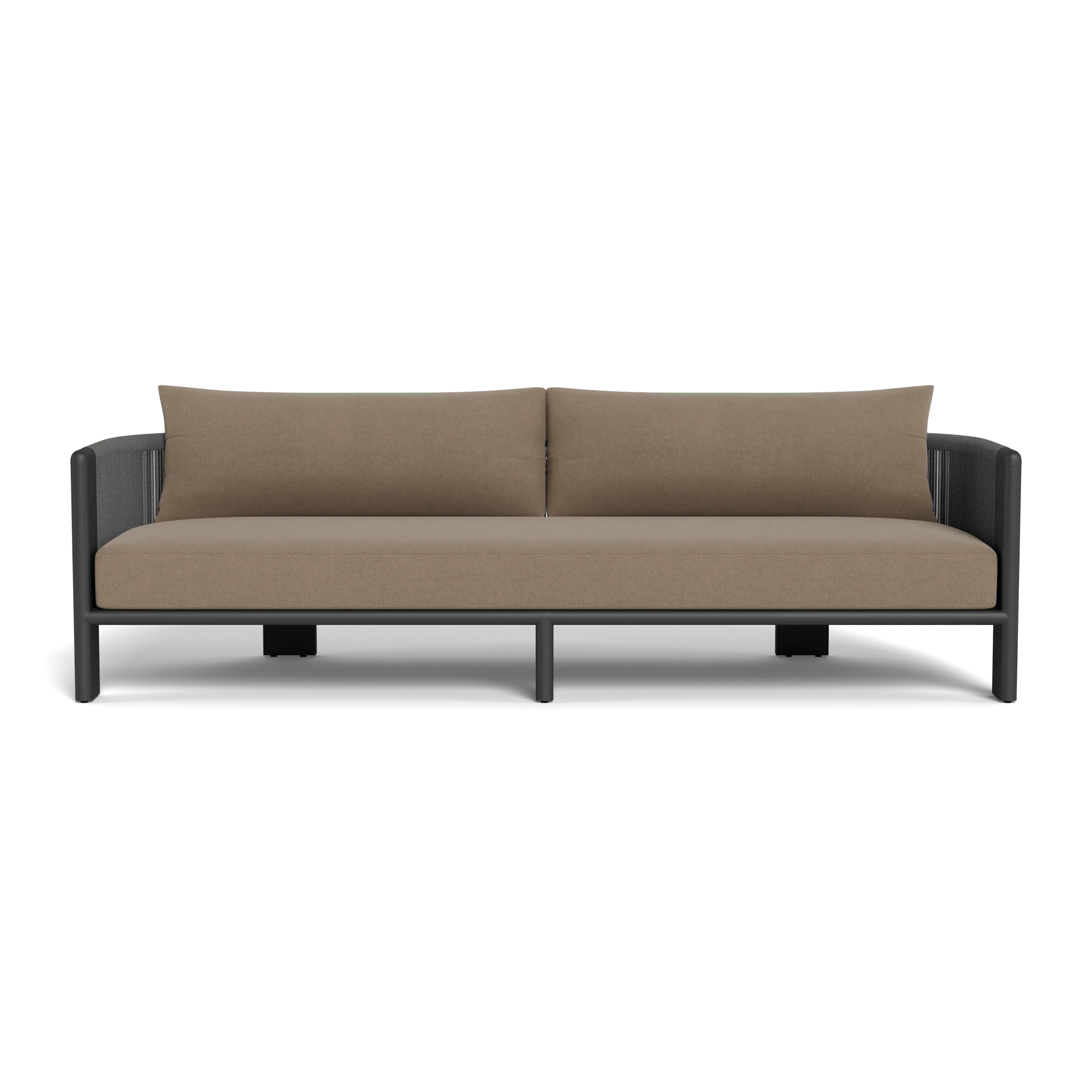 Palm Beach Aluminum 3 Seat Sofa - Image 14