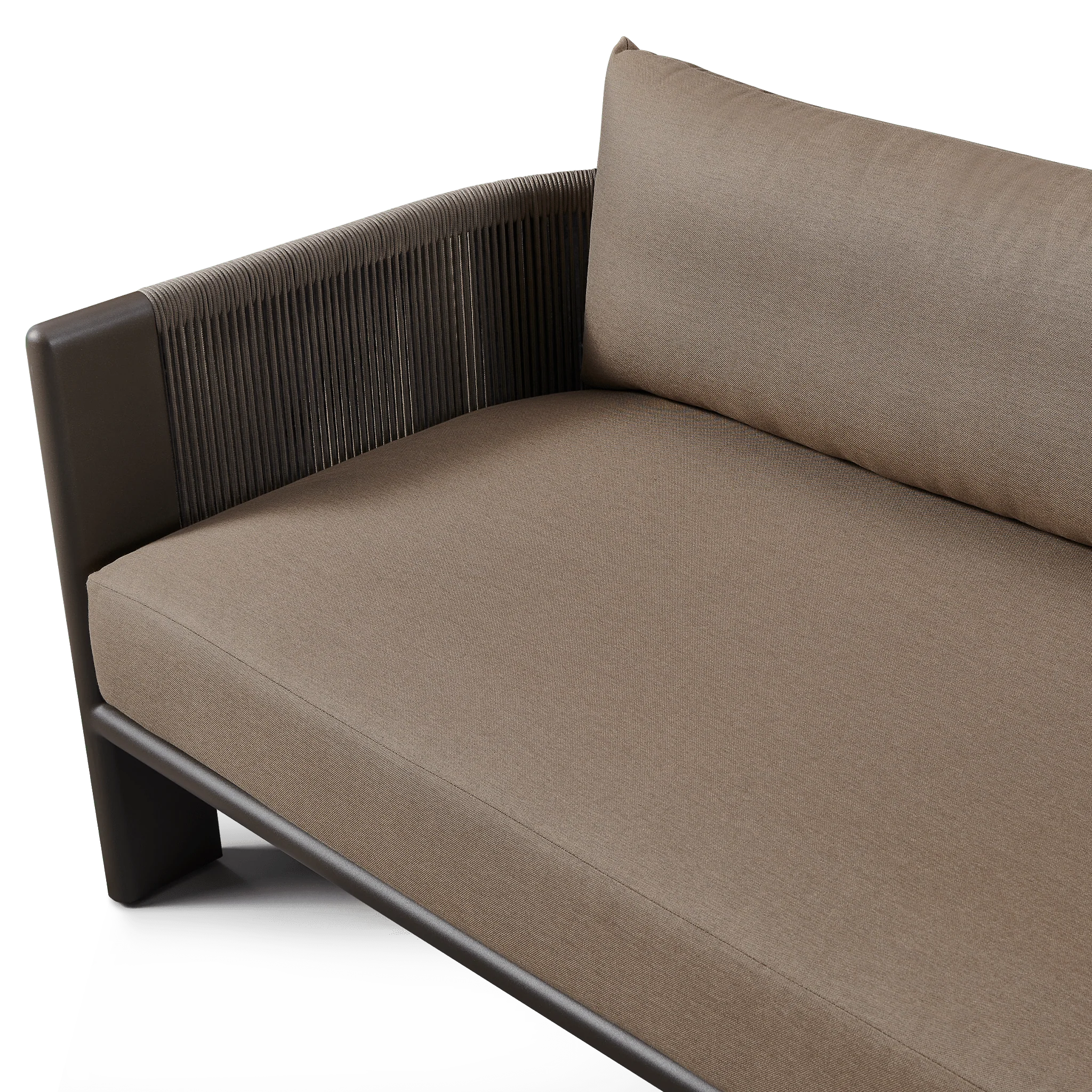 Palm Beach Aluminum 3 Seat Sofa - Image 7
