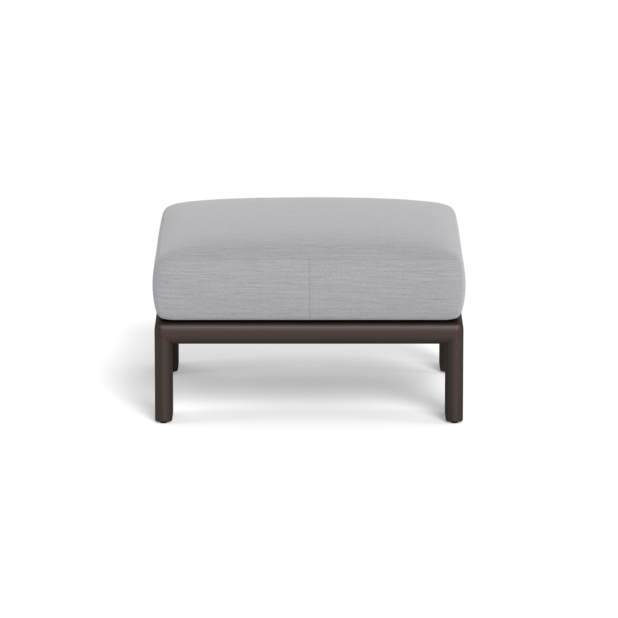 Palm Beach Aluminum Ottoman - Image 23