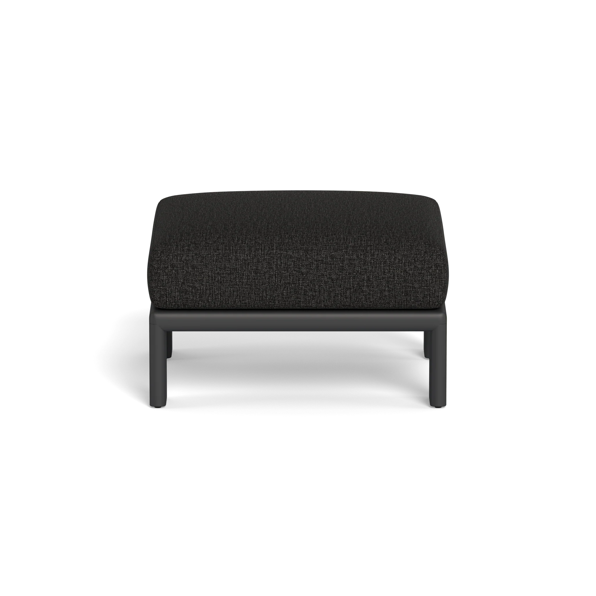 Palm Beach Aluminum Ottoman - Image 6