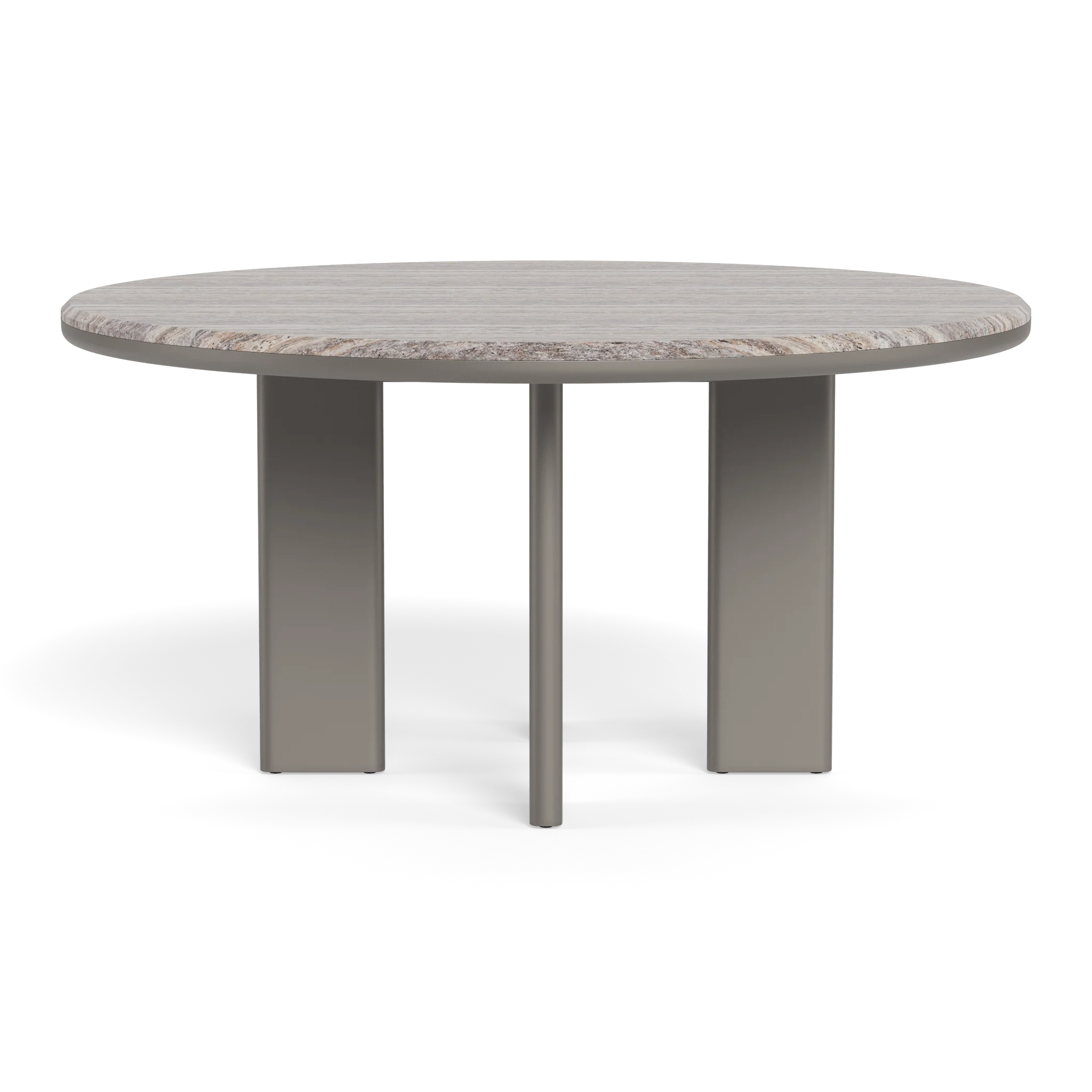 Palm Beach Aluminum Round Dining Table 60" - Image 11