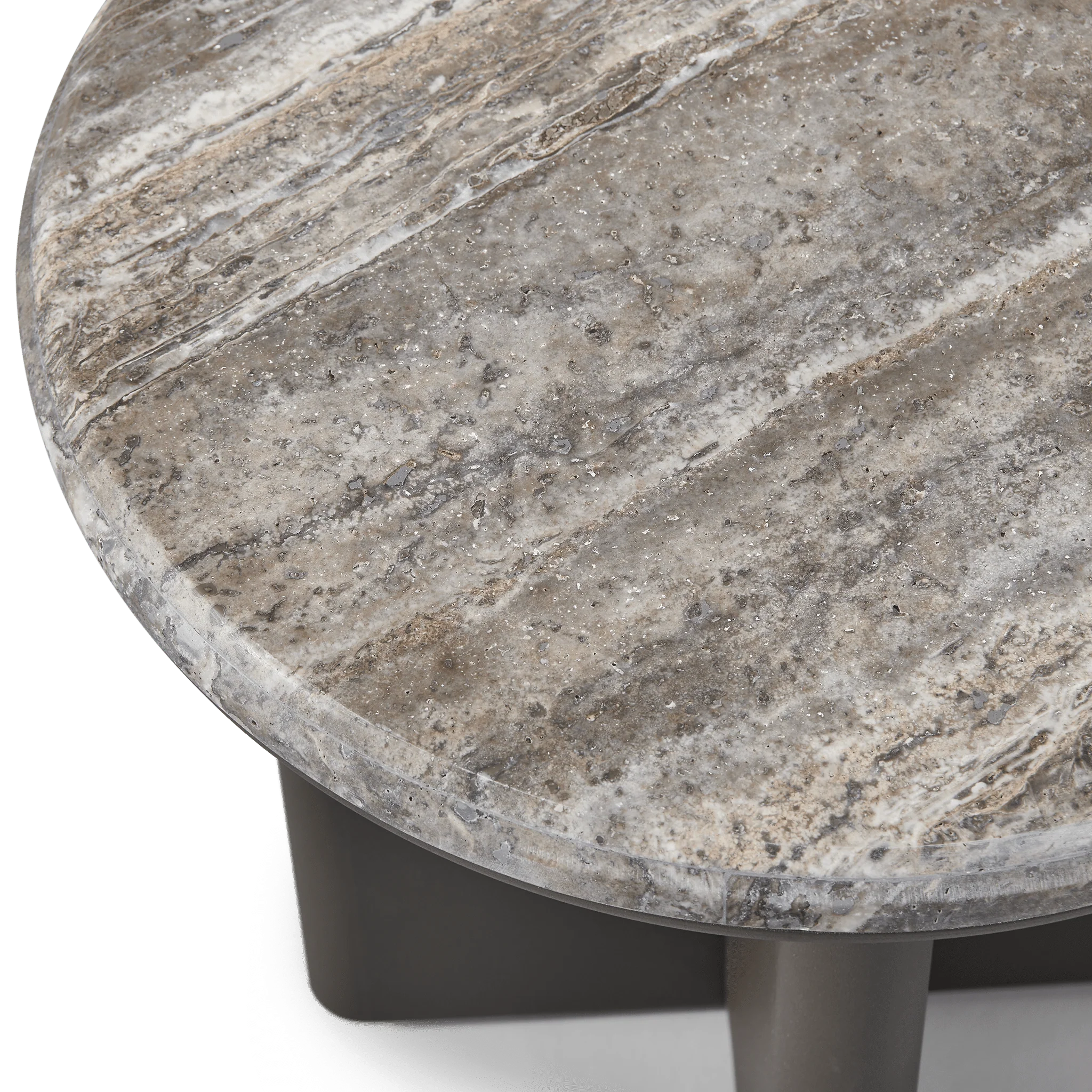 Palm Beach Aluminum Round Side Table - Image 5