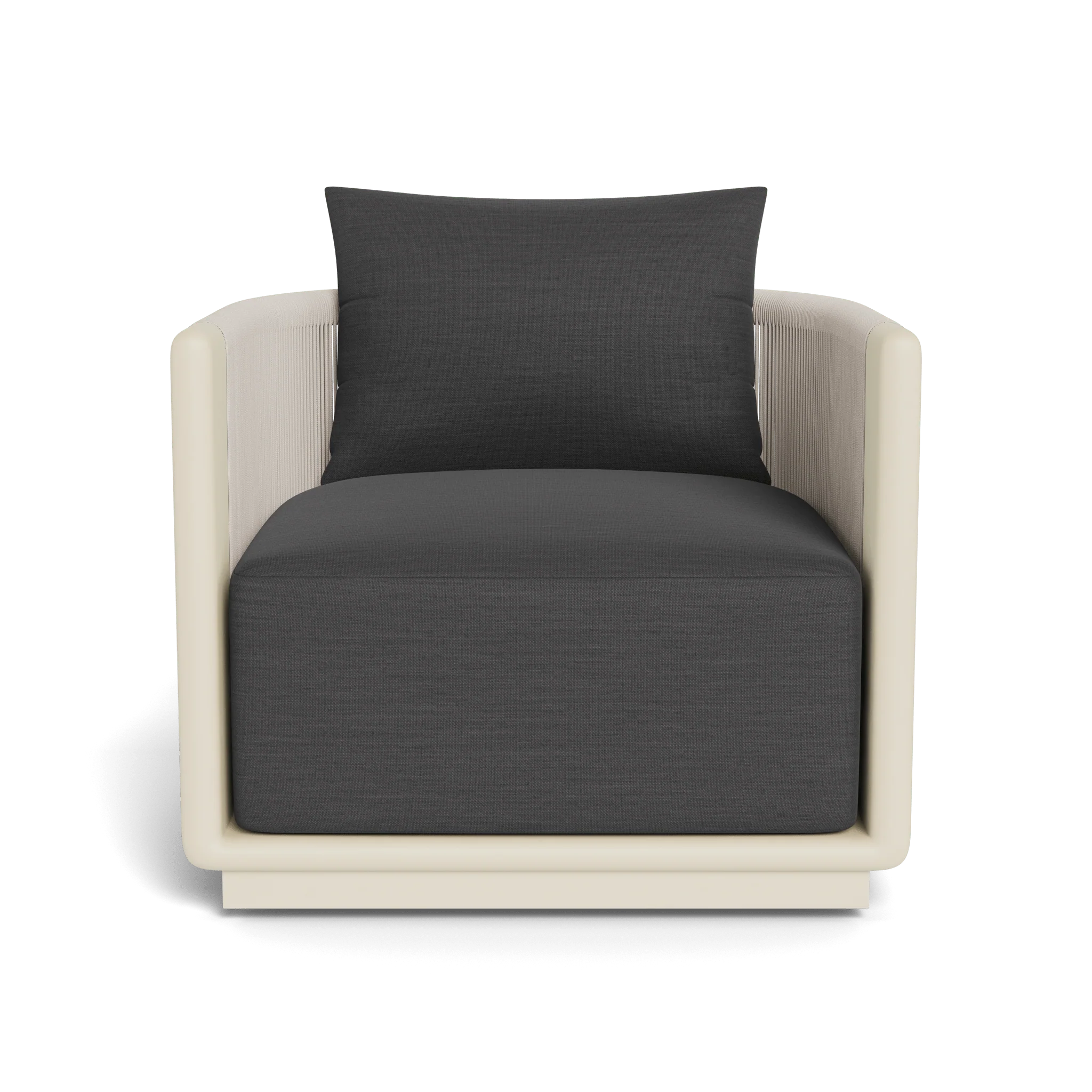 Palm Beach Aluminum Swivel Lounge Chair - Image 14