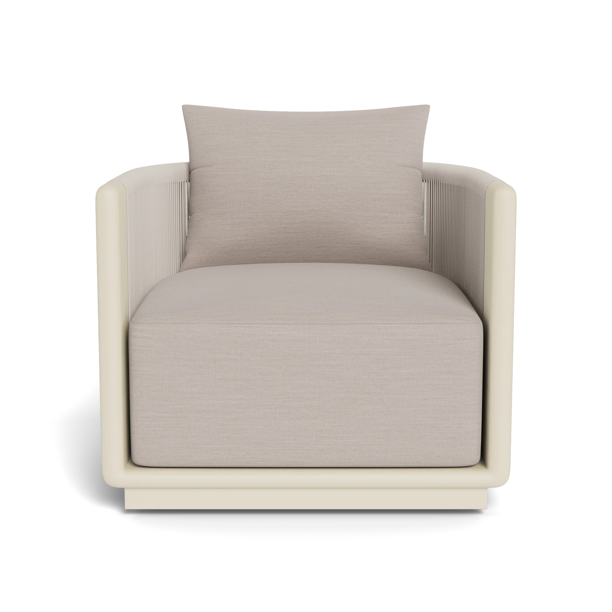 Palm Beach Aluminum Swivel Lounge Chair - Image 15
