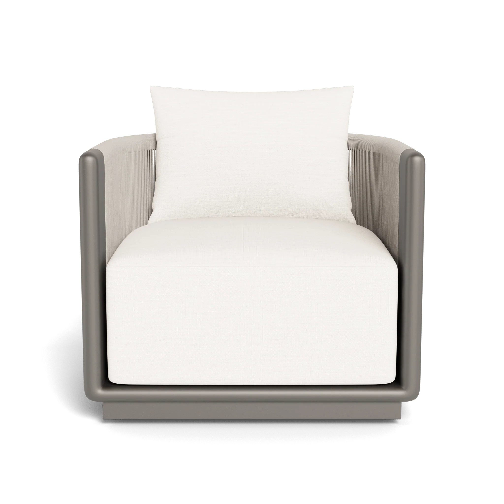 Palm Beach Aluminum Swivel Lounge Chair - Image 24