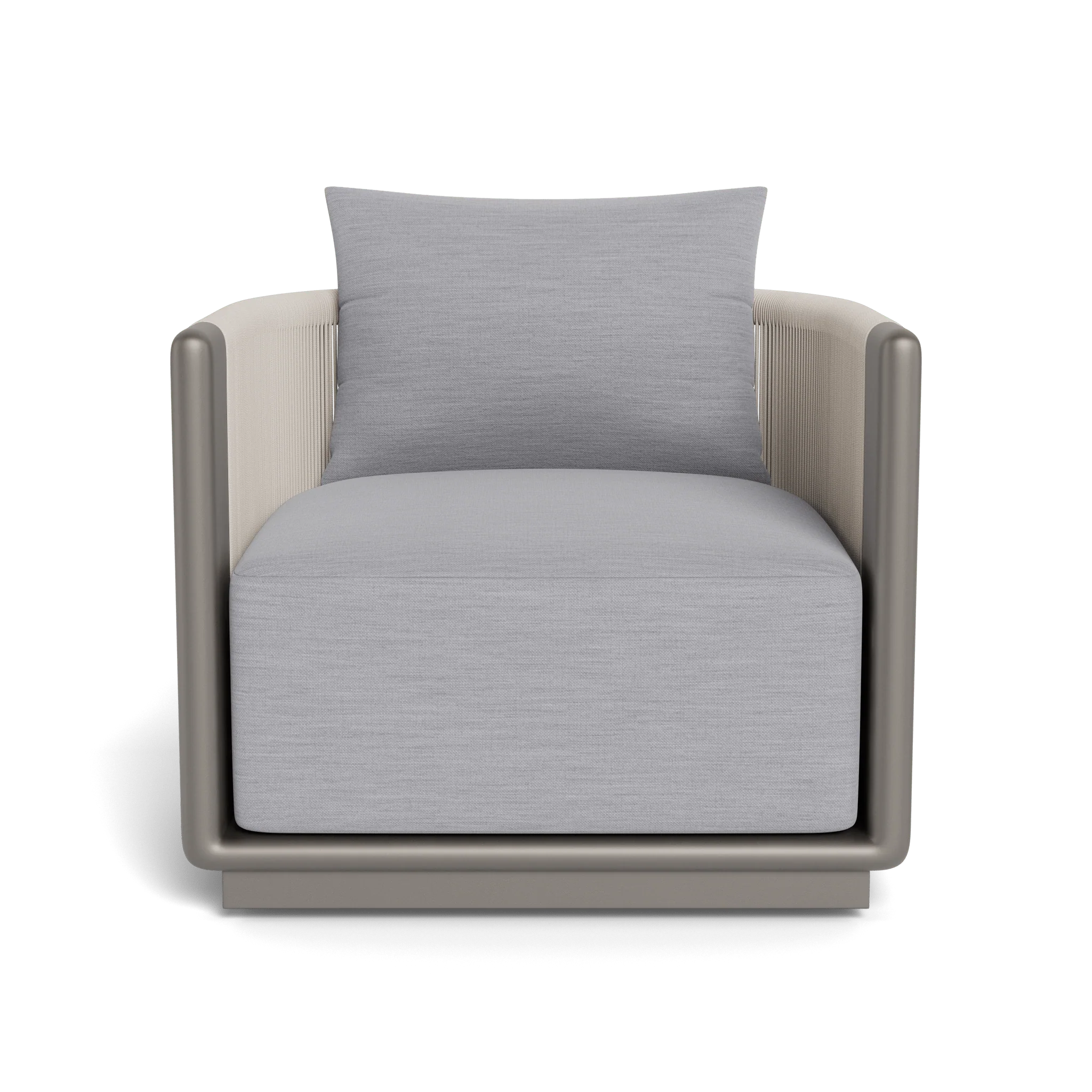 Palm Beach Aluminum Swivel Lounge Chair - Image 25