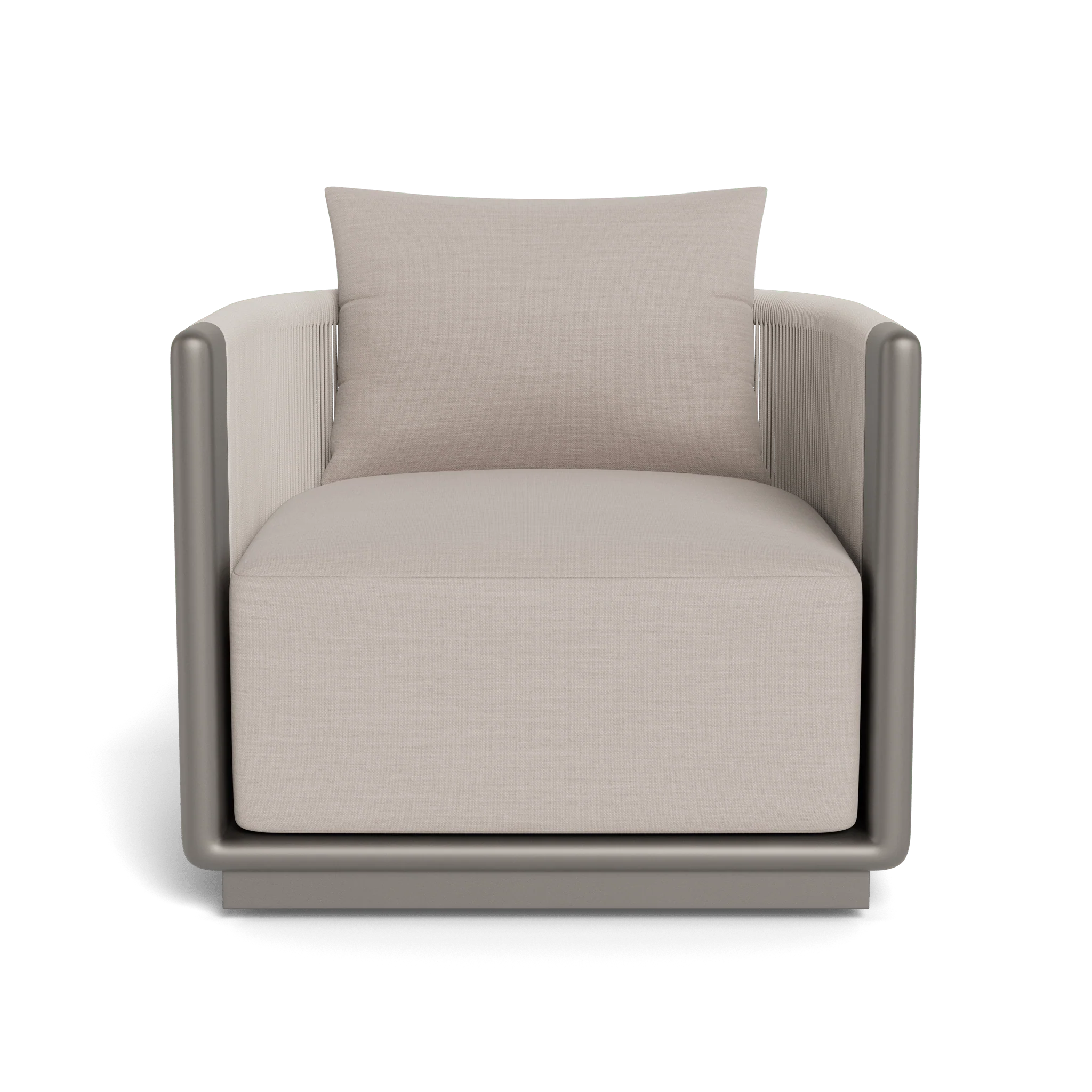 Palm Beach Aluminum Swivel Lounge Chair - Image 28