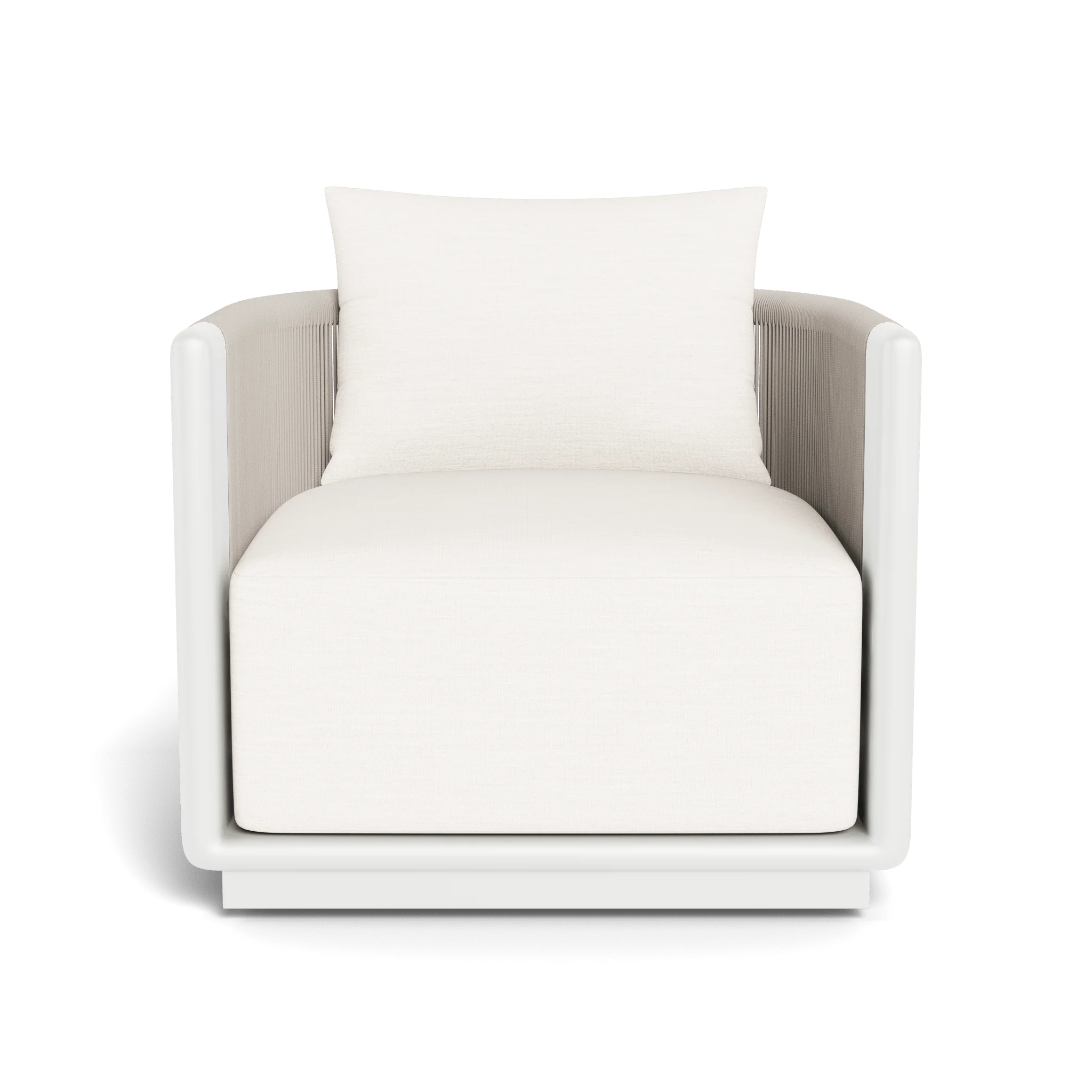 Palm Beach Aluminum Swivel Lounge Chair - Image 31