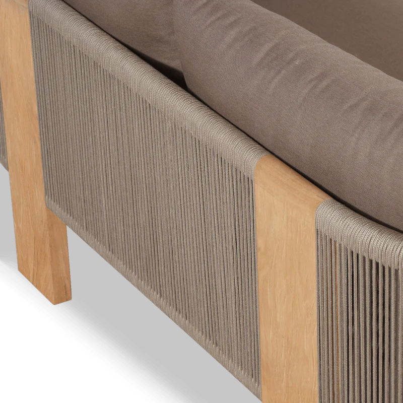 Palm Beach Teak 2 Seat Sofa - Image 7