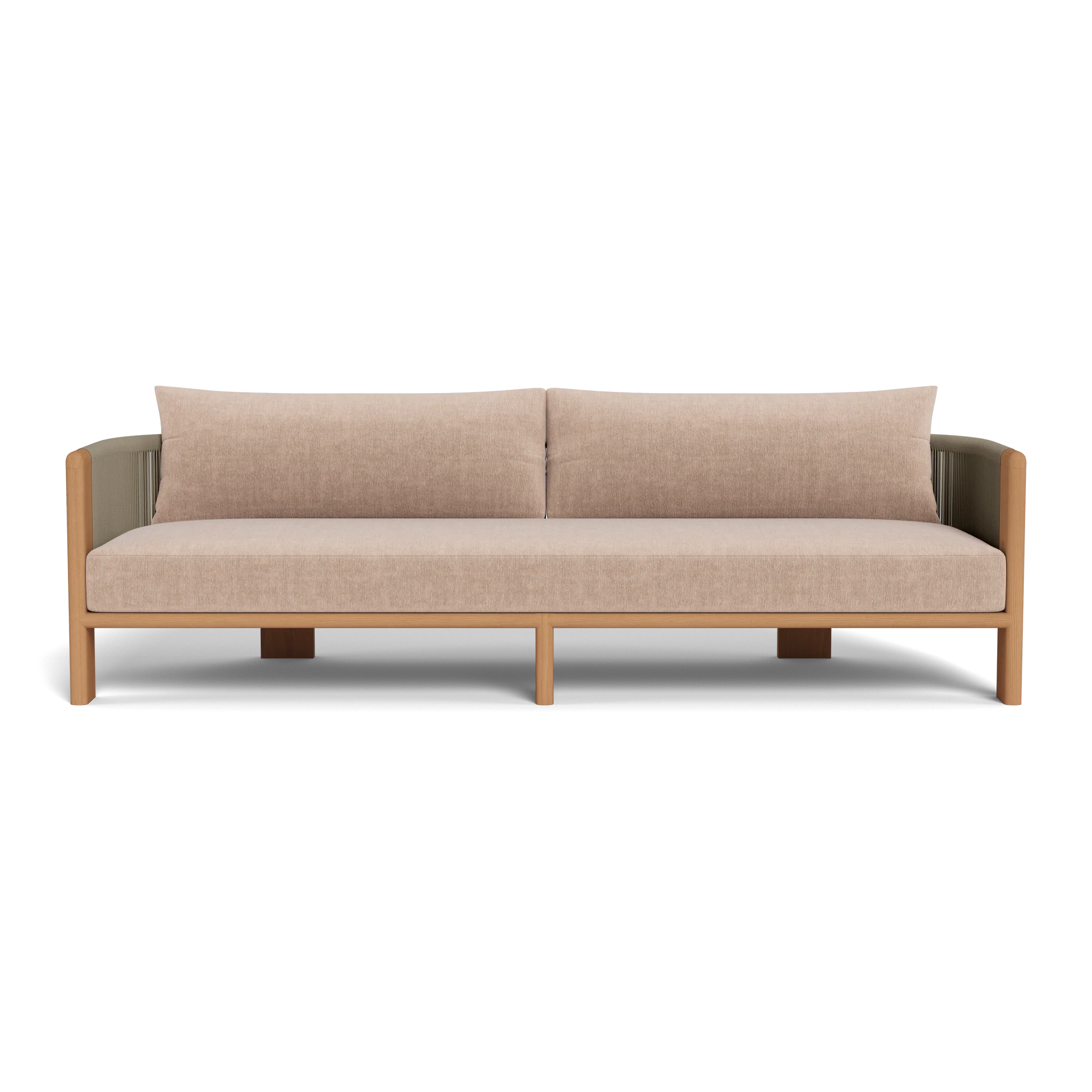 Palm Beach Teak 3 Seat Sofa - Image 32