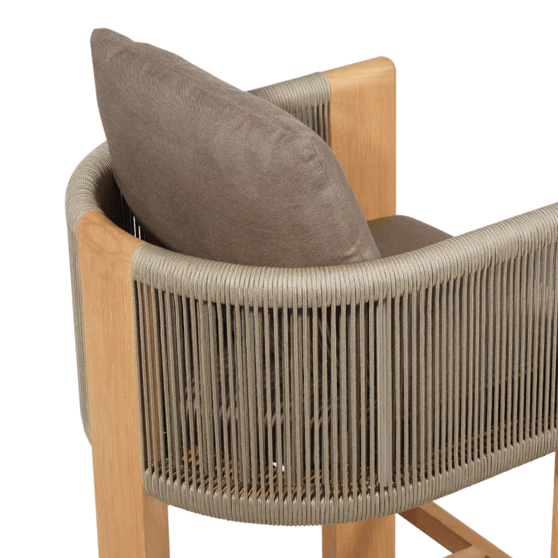 Palm Beach Teak Counter Stool - Image 6