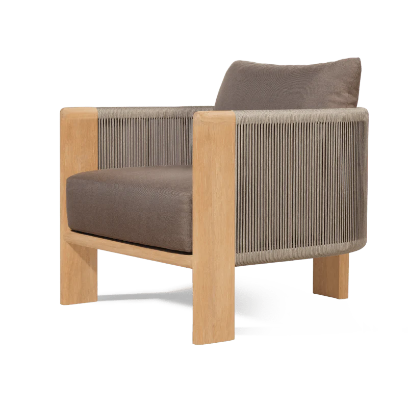 Palm Beach Teak Lounge Chair - Image 3