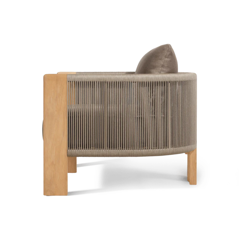 Palm Beach Teak Lounge Chair - Image 4