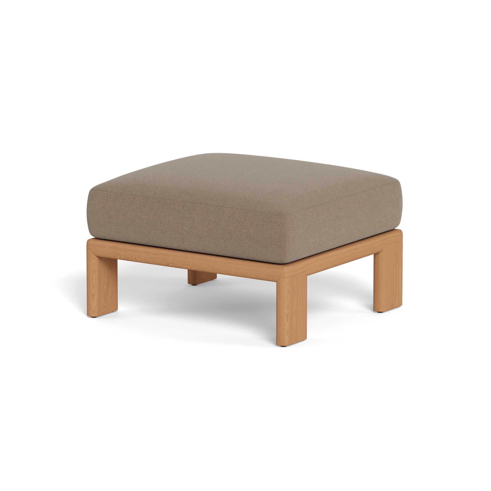 Palm Beach Teak Ottoman - Image 9