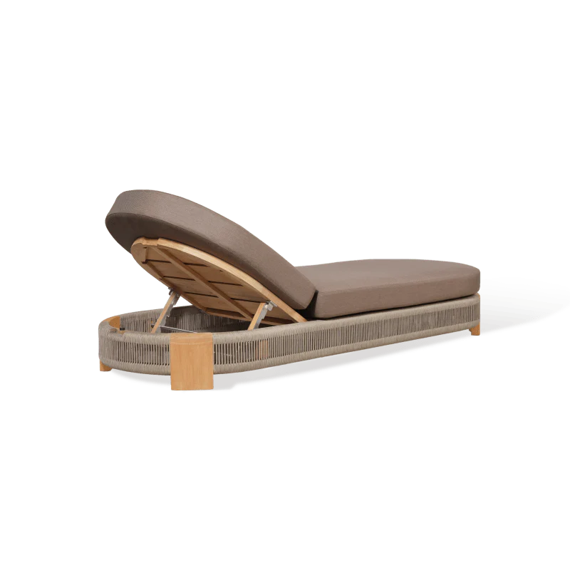 Palm Beach Teak Sun Lounge - Image 6
