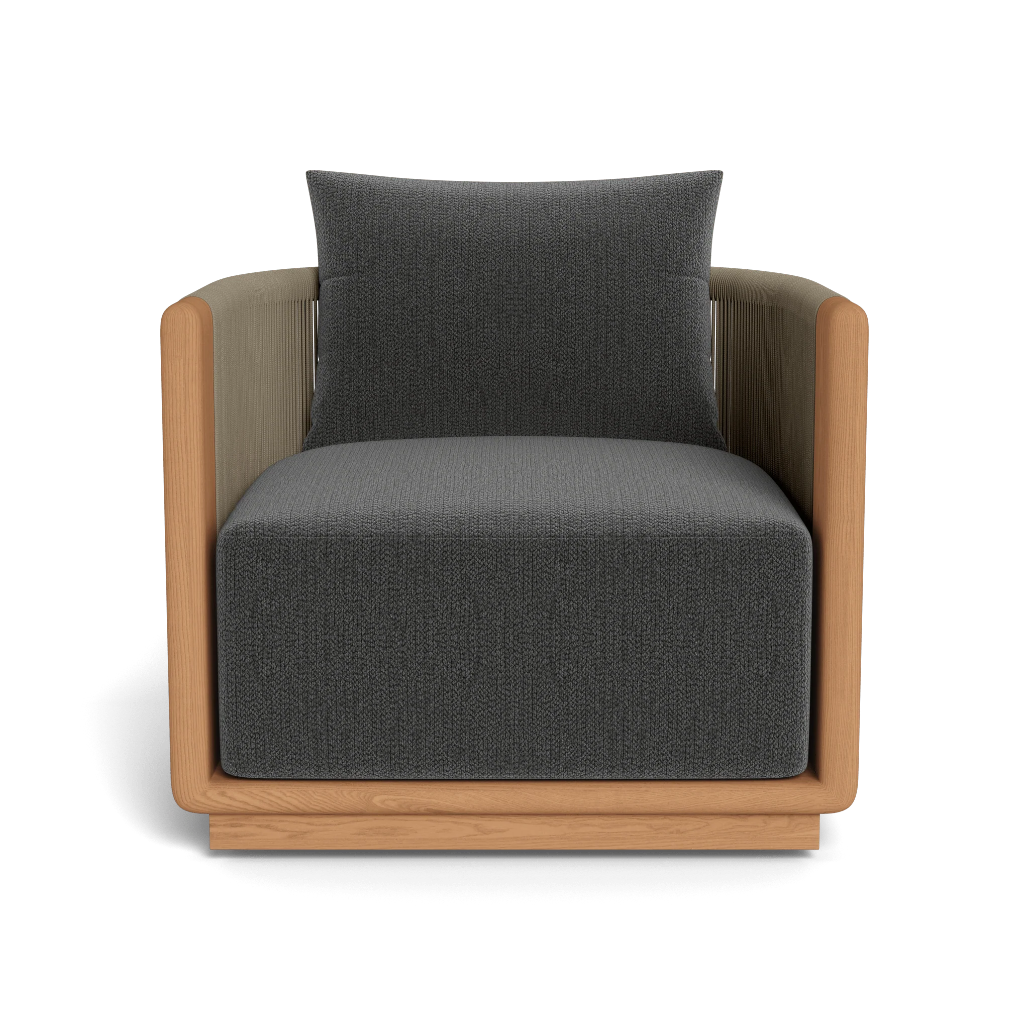 Palm Beach Teak Swivel Lounge Chair - Image 27