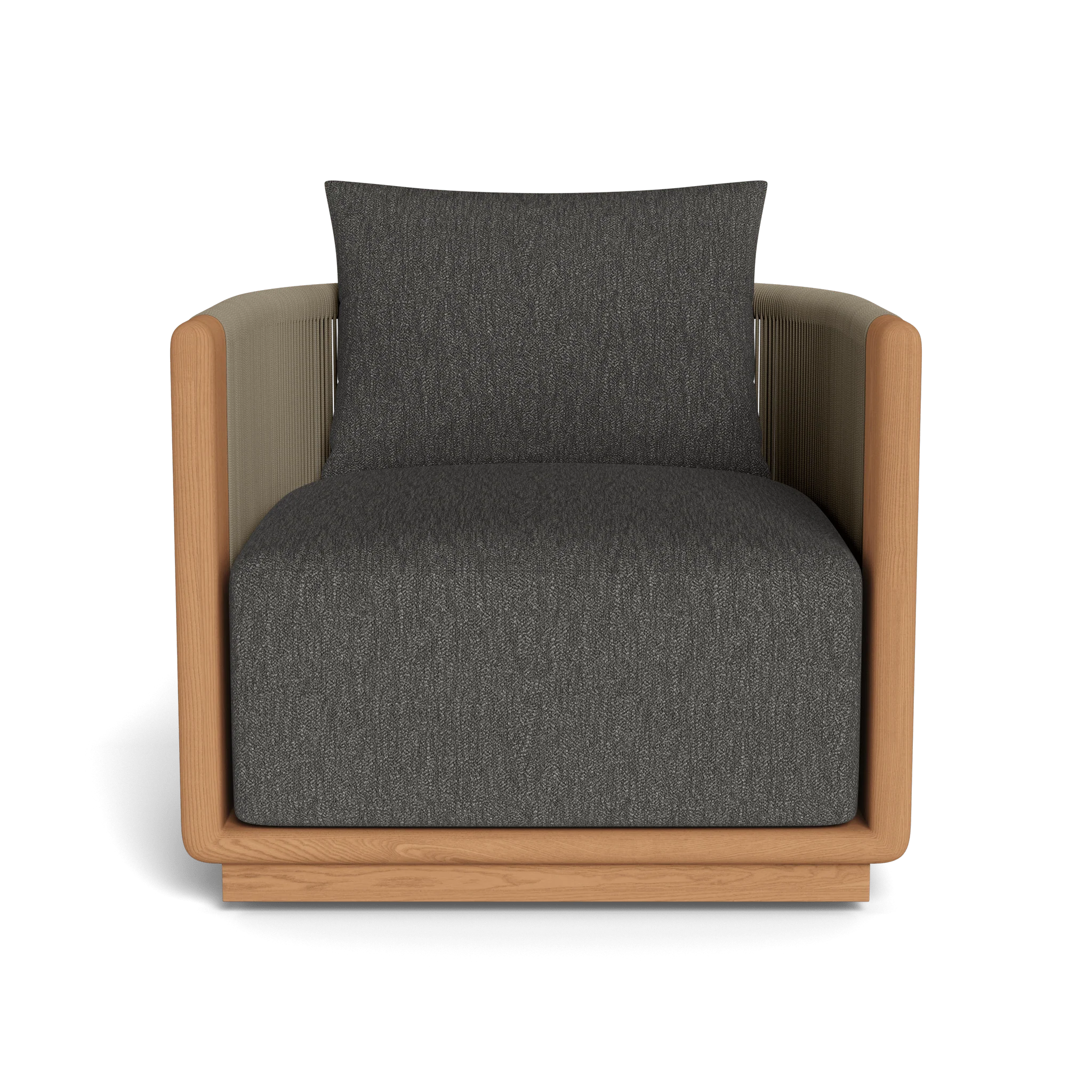 Palm Beach Teak Swivel Lounge Chair - Image 50
