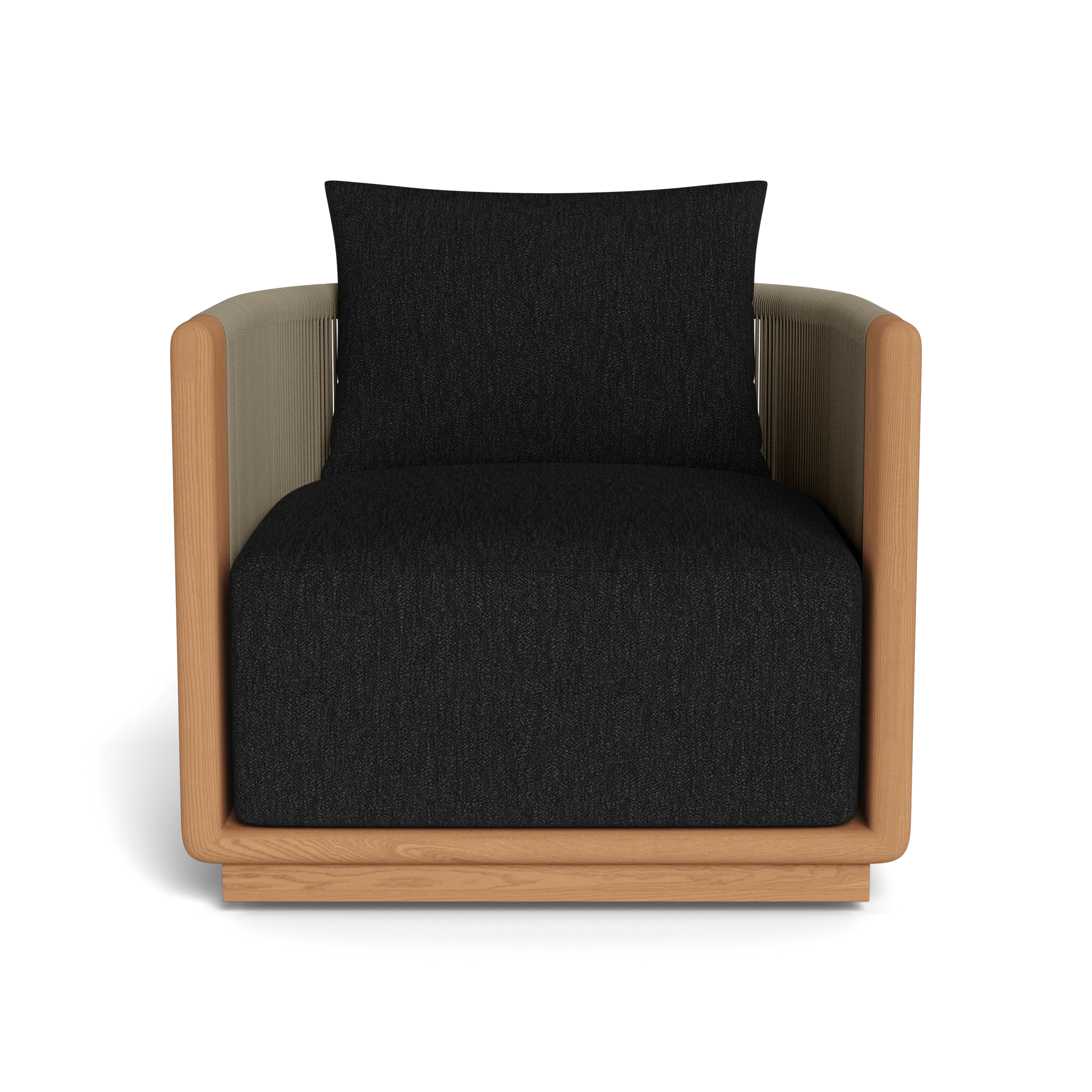 Palm Beach Teak Swivel Lounge Chair - Image 53