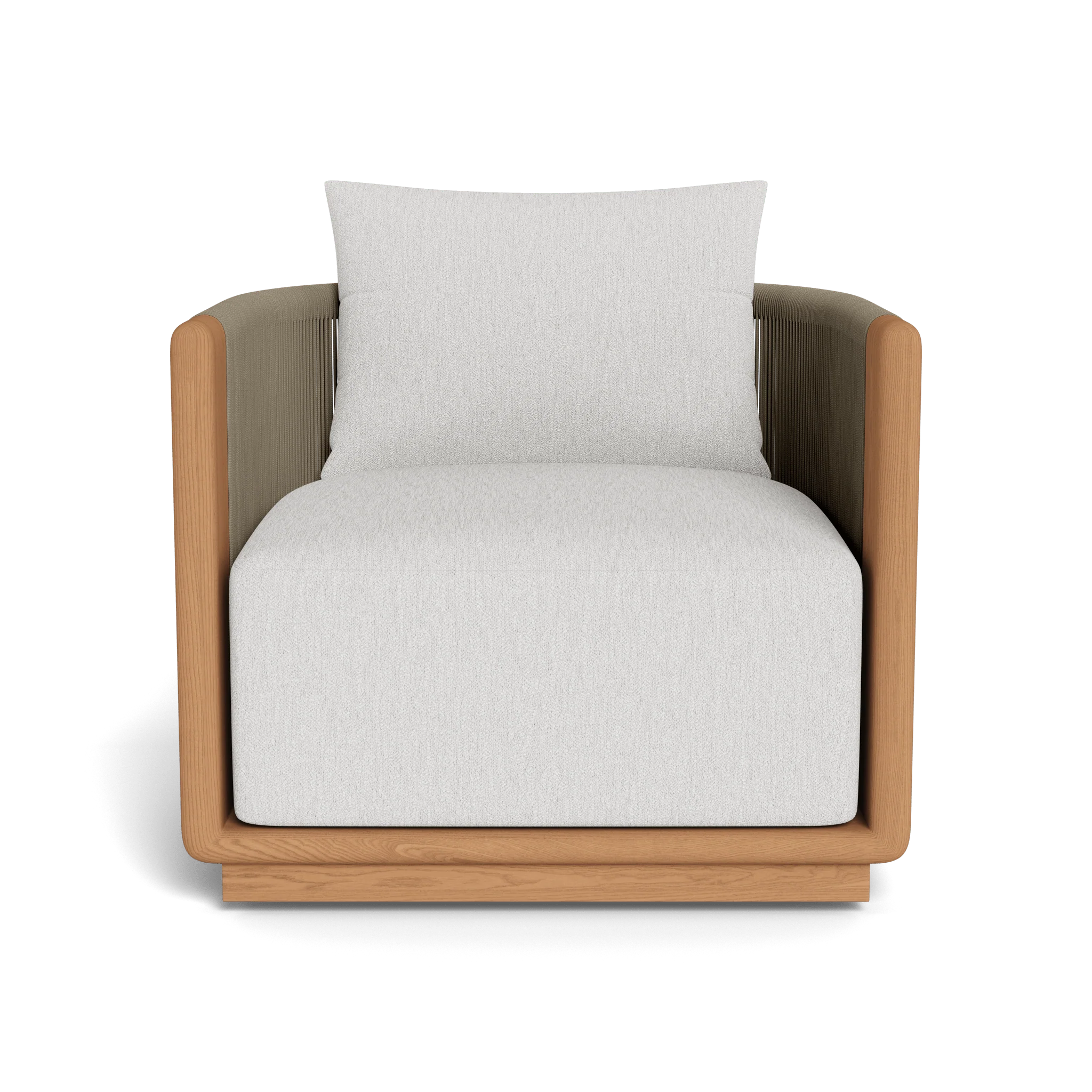 Palm Beach Teak Swivel Lounge Chair - Image 54