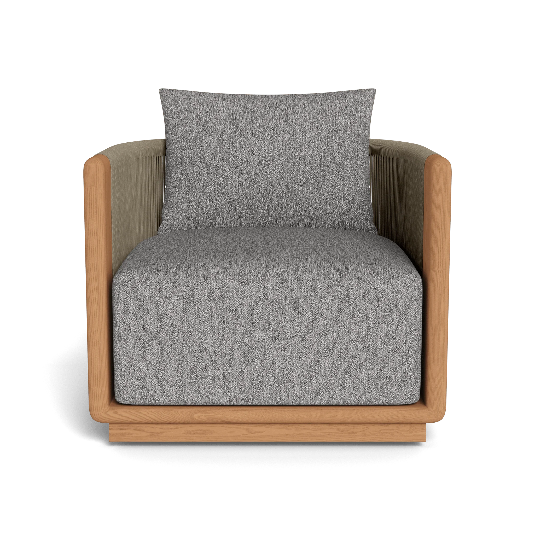 Palm Beach Teak Swivel Lounge Chair - Image 55