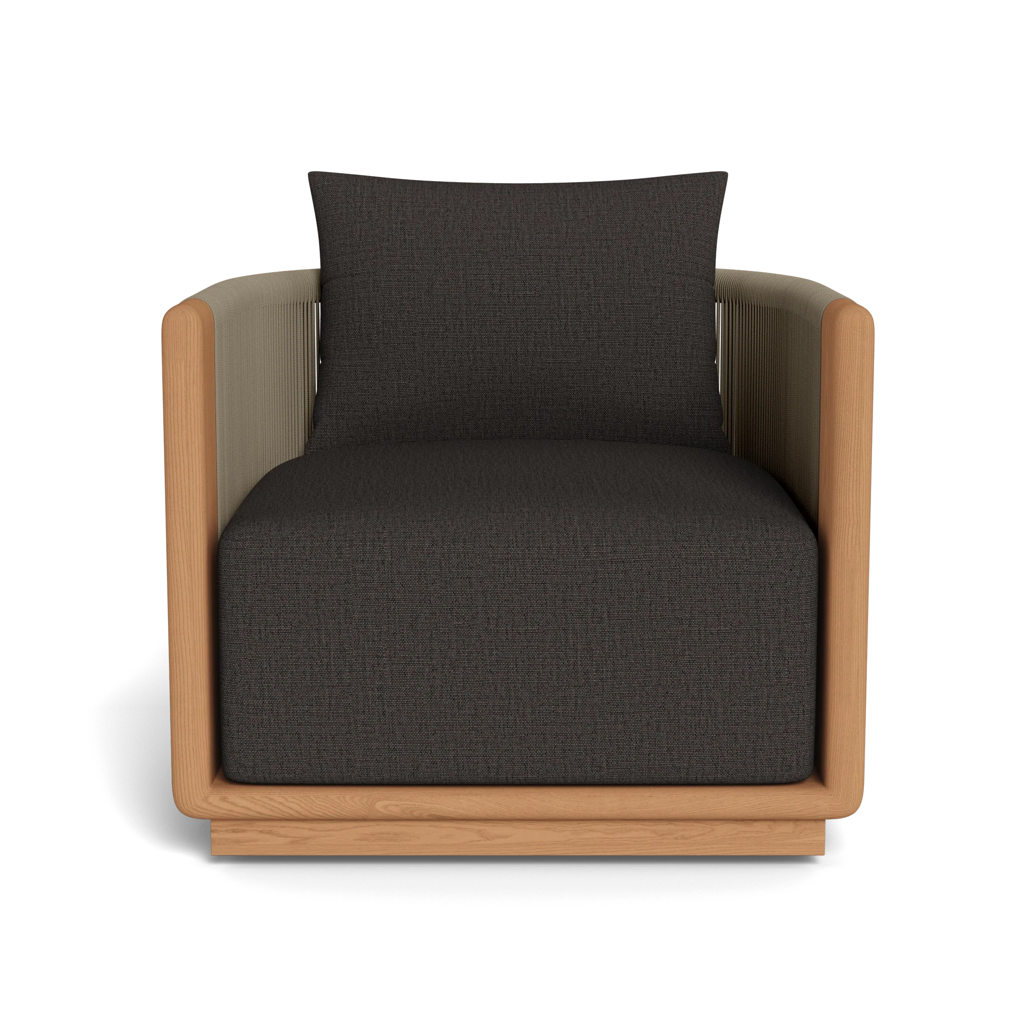 Palm Beach Teak Swivel Lounge Chair - Image 59