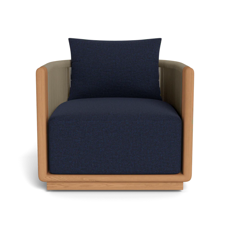 Palm Beach Teak Swivel Lounge Chair - Image 73