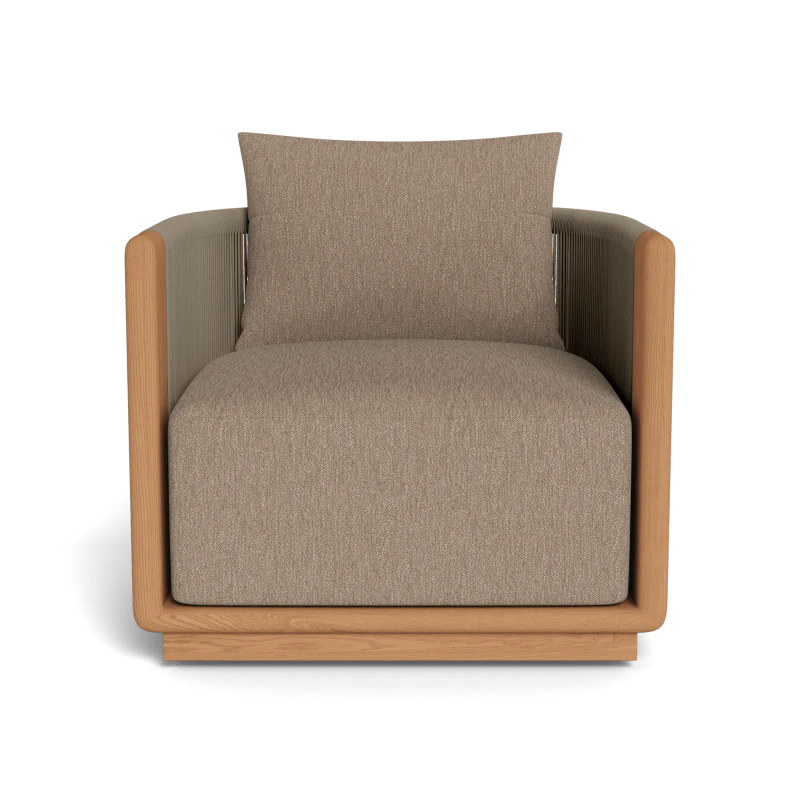 Palm Beach Teak Swivel Lounge Chair - Image 79