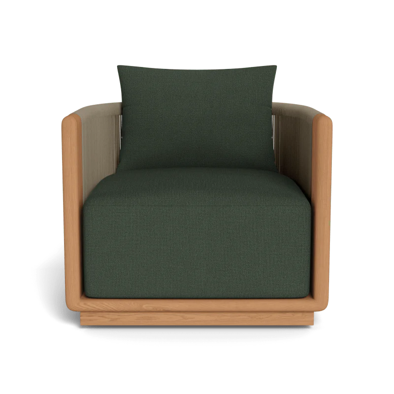 Palm Beach Teak Swivel Lounge Chair - Image 82