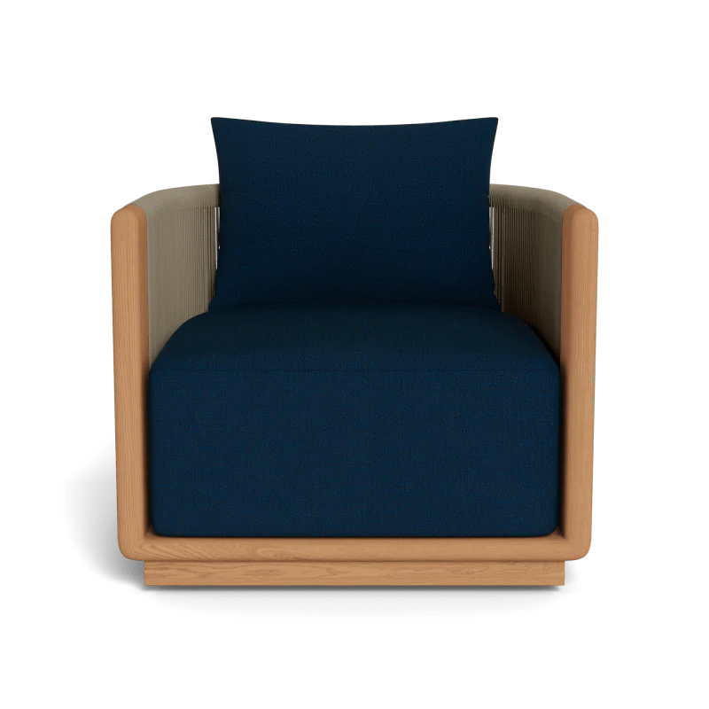Palm Beach Teak Swivel Lounge Chair - Image 83
