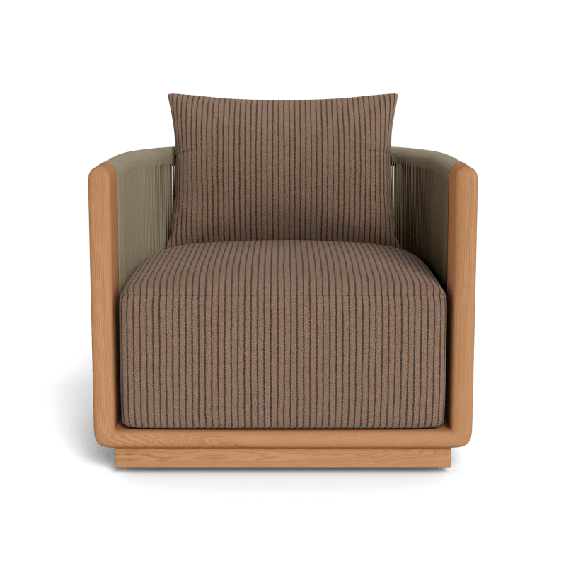 Palm Beach Teak Swivel Lounge Chair - Image 91