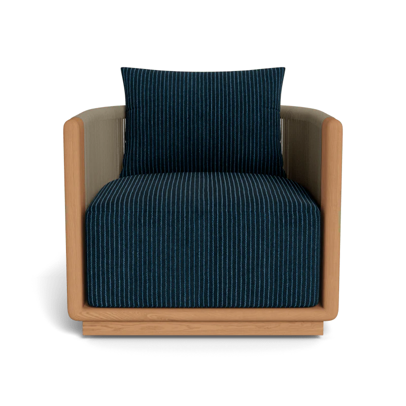 Palm Beach Teak Swivel Lounge Chair - Image 92