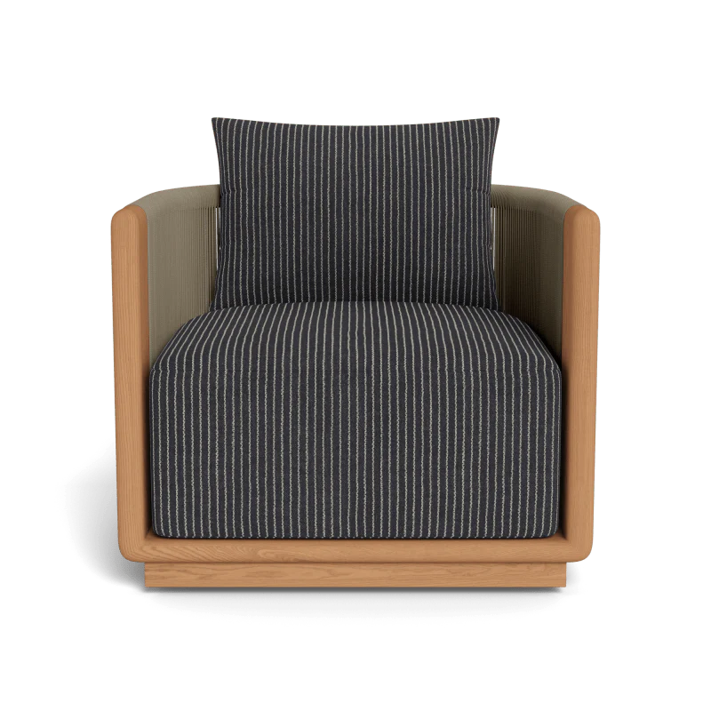 Palm Beach Teak Swivel Lounge Chair - Image 94