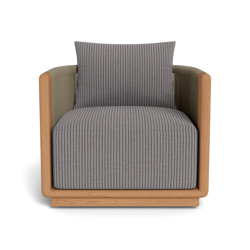 Palm Beach Teak Swivel Lounge Chair - Image 95