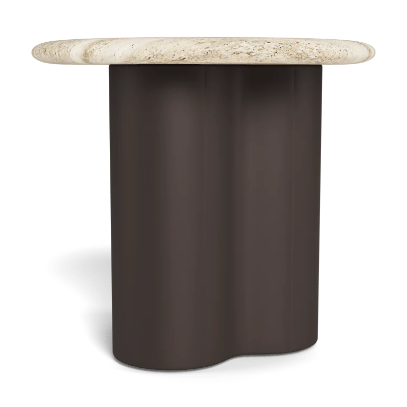 Porto Aluminum Round Side Table 22" - Image 7