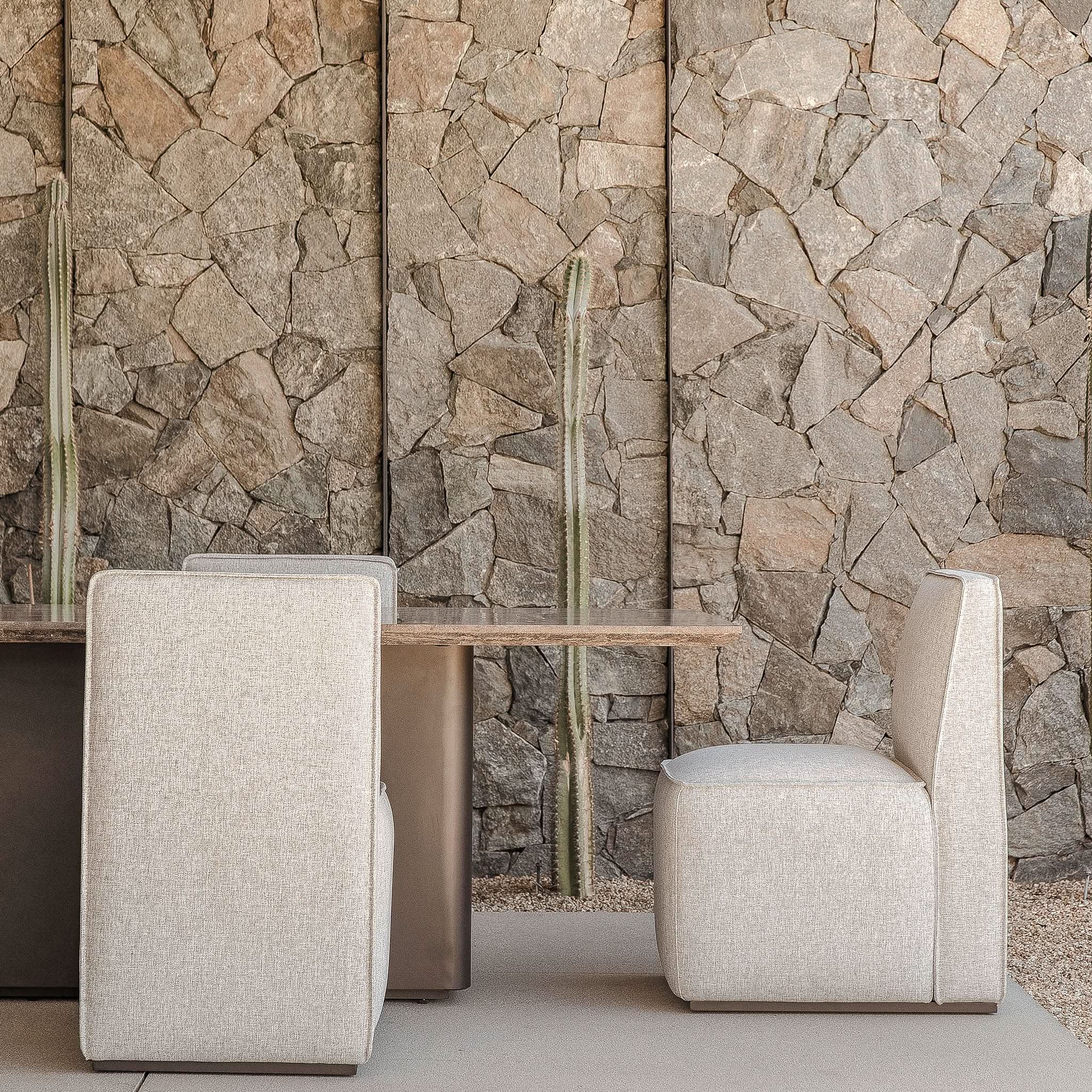 Santorini Armless Dining Chair - Image 2