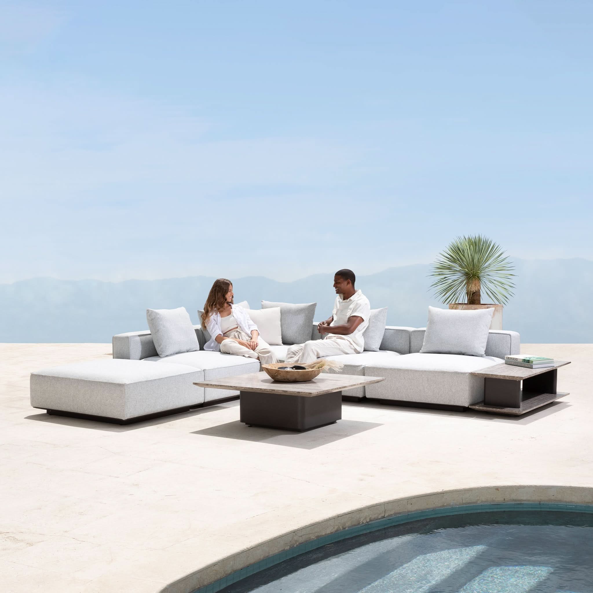 Santorini Ottoman - Image 6