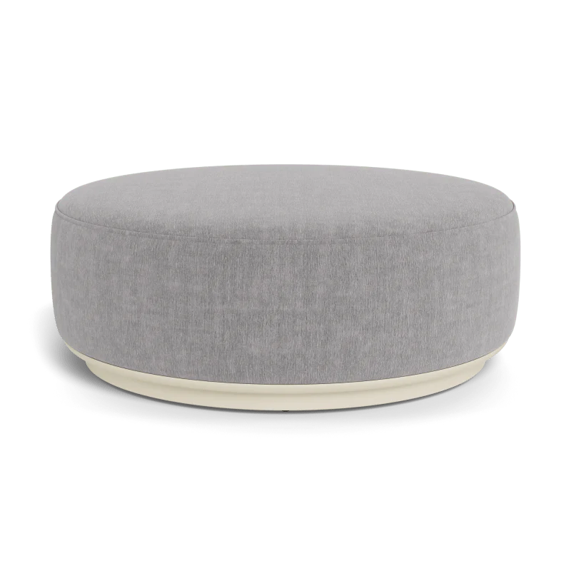 Santorini Round Coffee Table Ottoman - Image 49