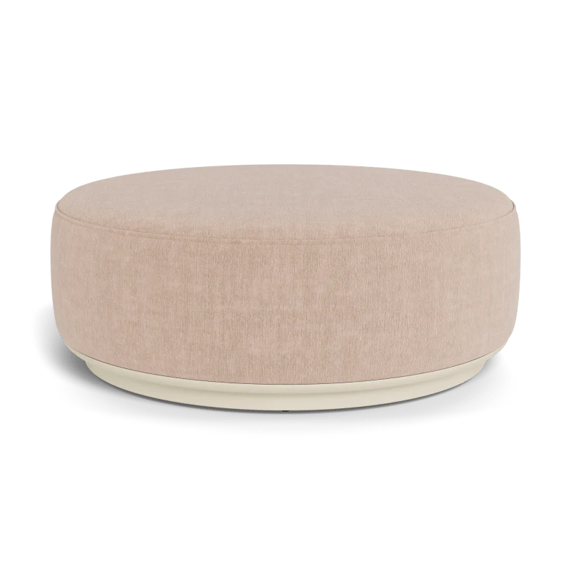 Santorini Round Coffee Table Ottoman - Image 51