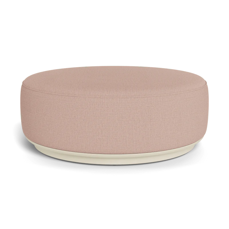 Santorini Round Coffee Table Ottoman - Image 88