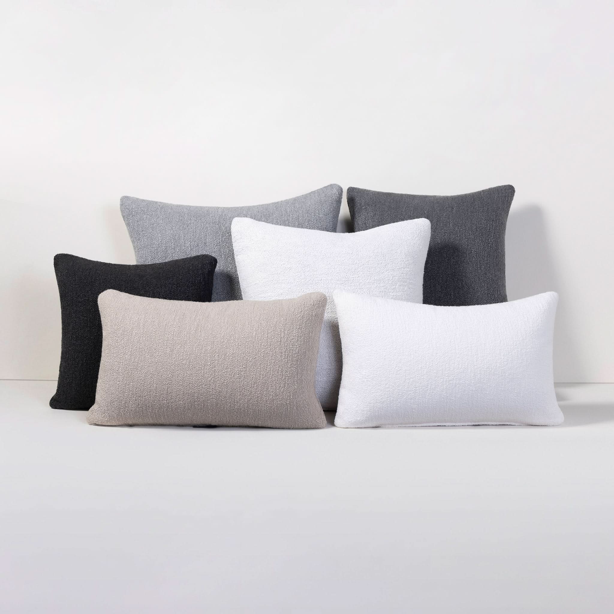 Throw Pillow - Pebble White - Image 4