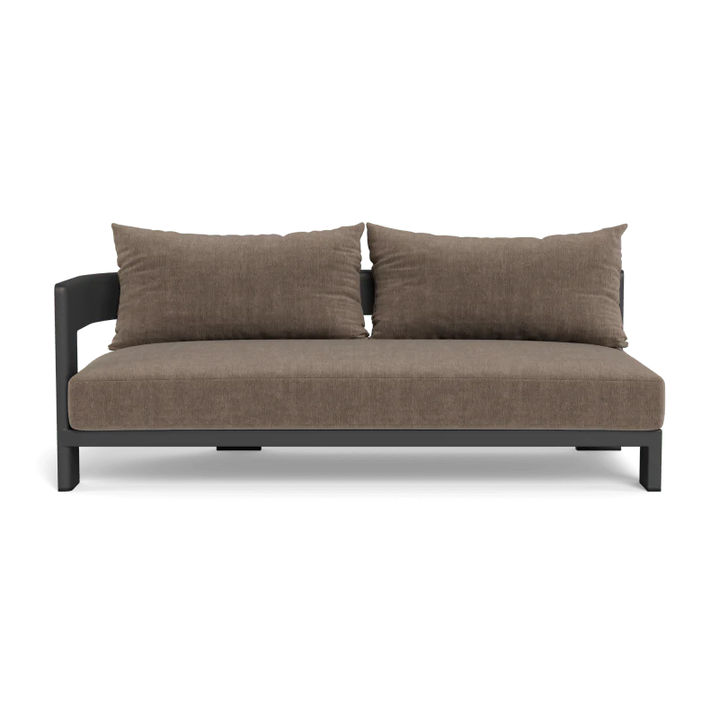 Victoria Aluminum 2 Seat 1 Arm Left - Image 48