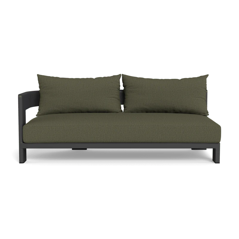 Victoria Aluminum 2 Seat 1 Arm Left - Image 98