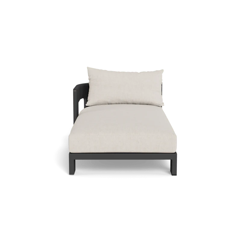 Victoria Aluminum Chaise Left - Image 102