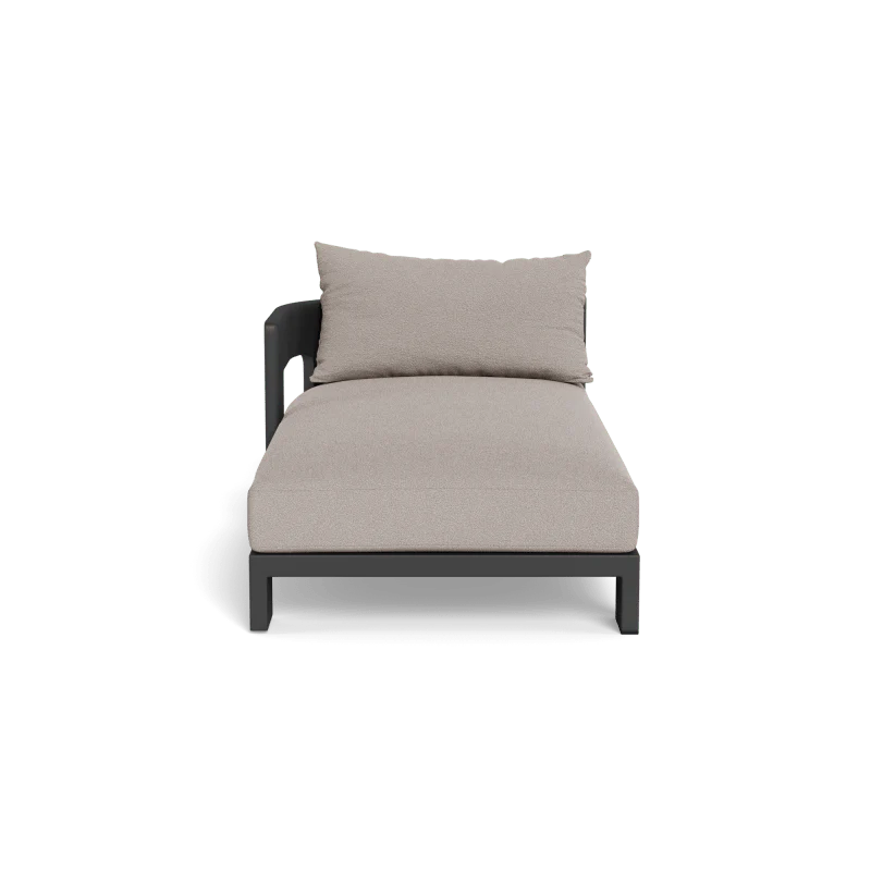 Victoria Aluminum Chaise Left - Image 16