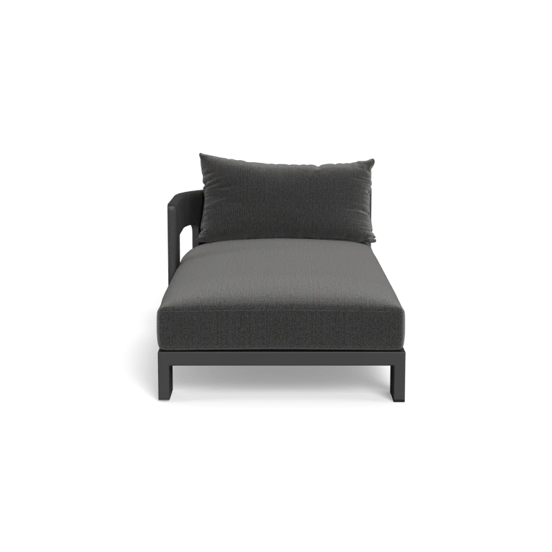 Victoria Aluminum Chaise Left - Image 57