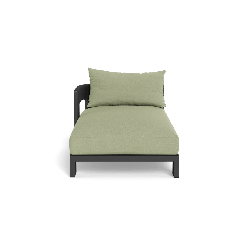 Victoria Aluminum Chaise Left - Image 81